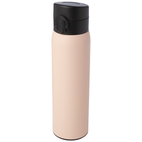 Bouteille publicitaire isotherme 450 ml inox recyclé Sika Pale blush pink